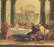 Giovanni Battista Tiepolo The Last Supper (mk05) France oil painting reproduction